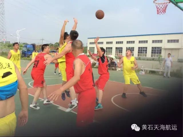 凝聚力的體現(xiàn)--天海VS益達(dá)籃球賽